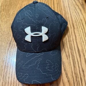 Under Armour Black Cap with White Emblem